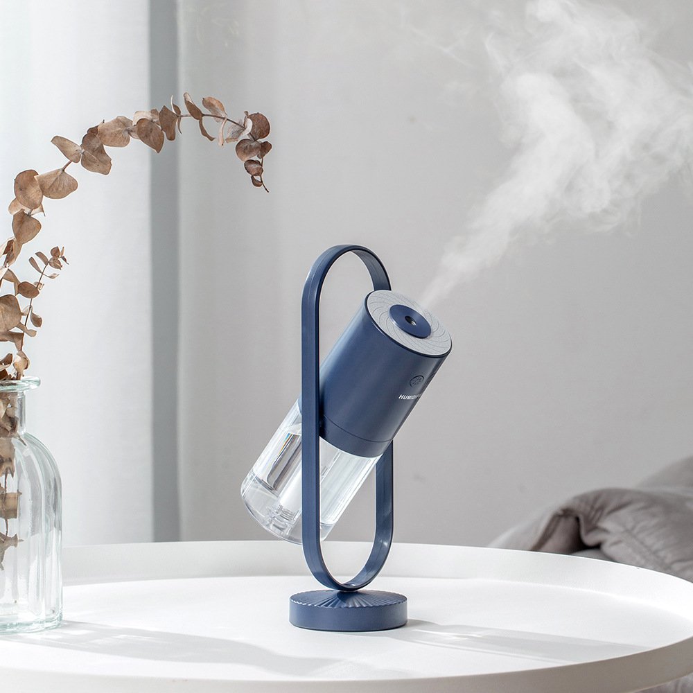Portable Cool Mist Humidifier with Projection Night Light – Mini USB Ultrasonic Humidifier for Home & Bedroom - Image 4
