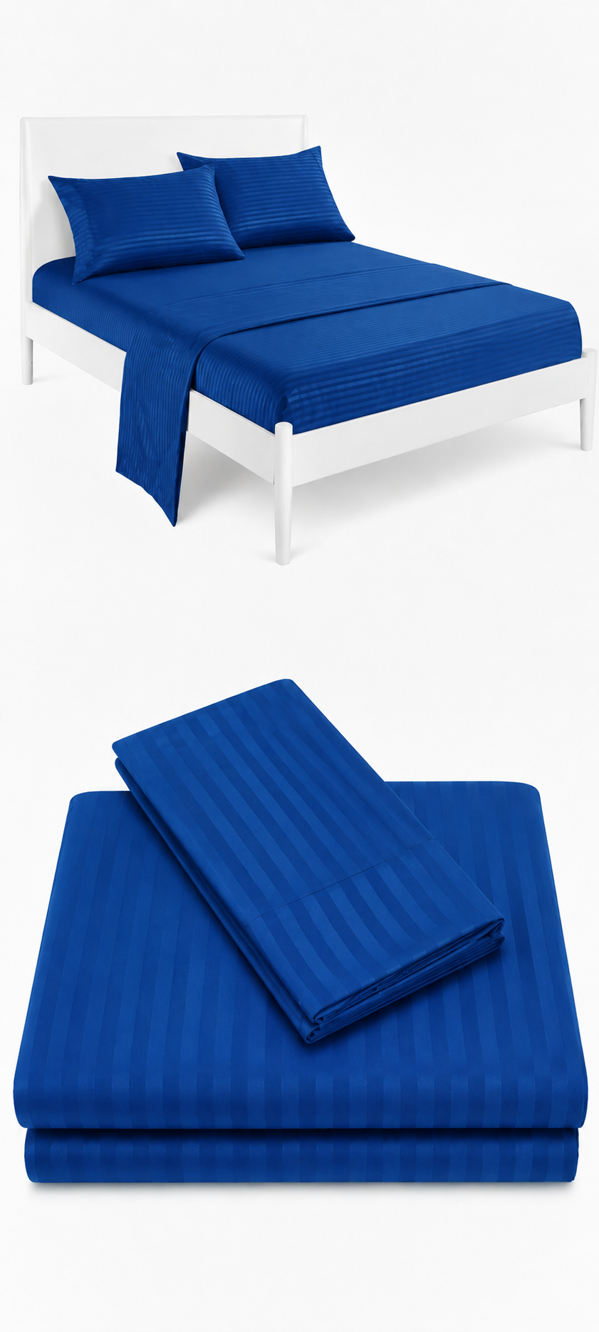 Luxury Solid Color Bed Set (Monochrome) - Image 4