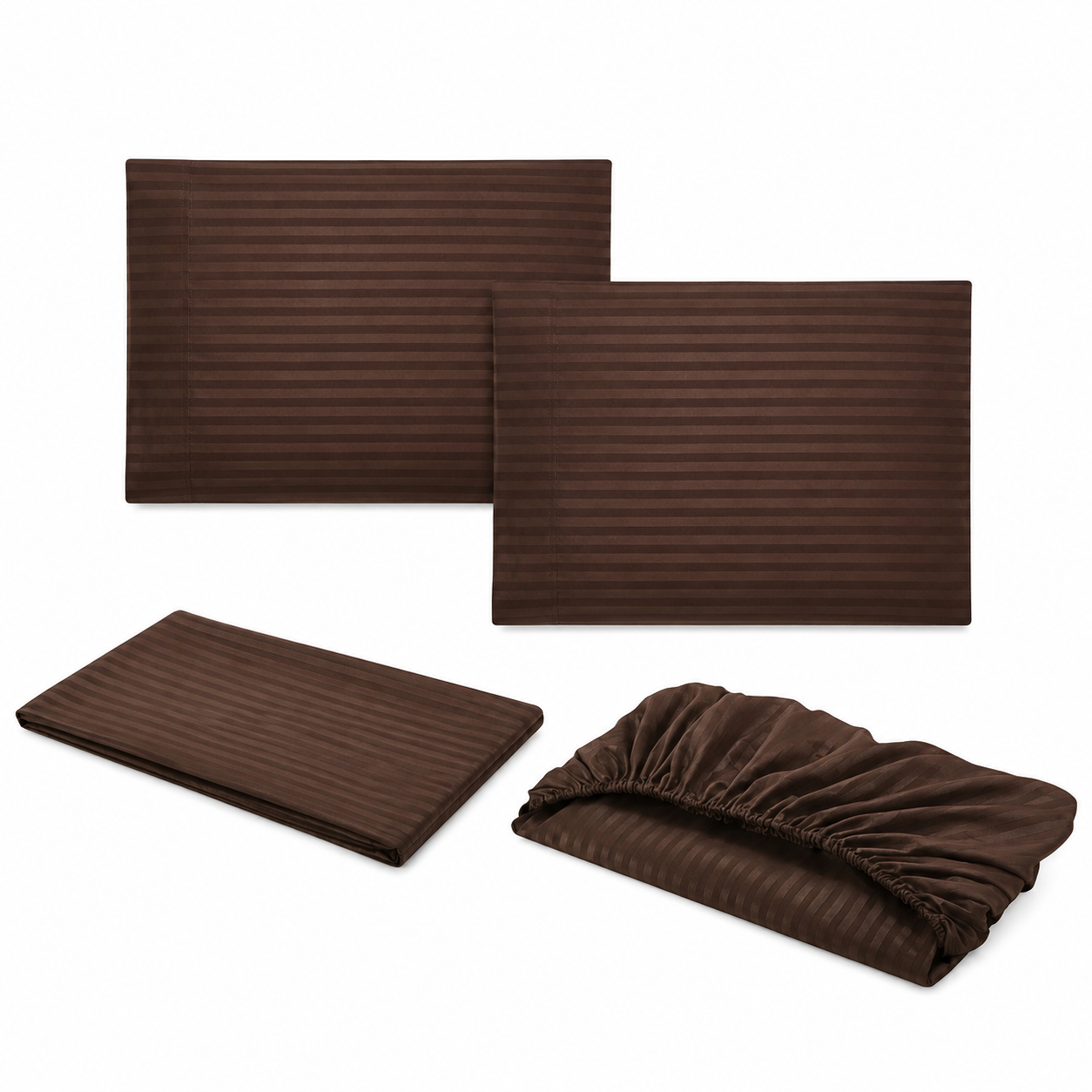 Luxury Solid Color Bed Set (Monochrome) - Image 3